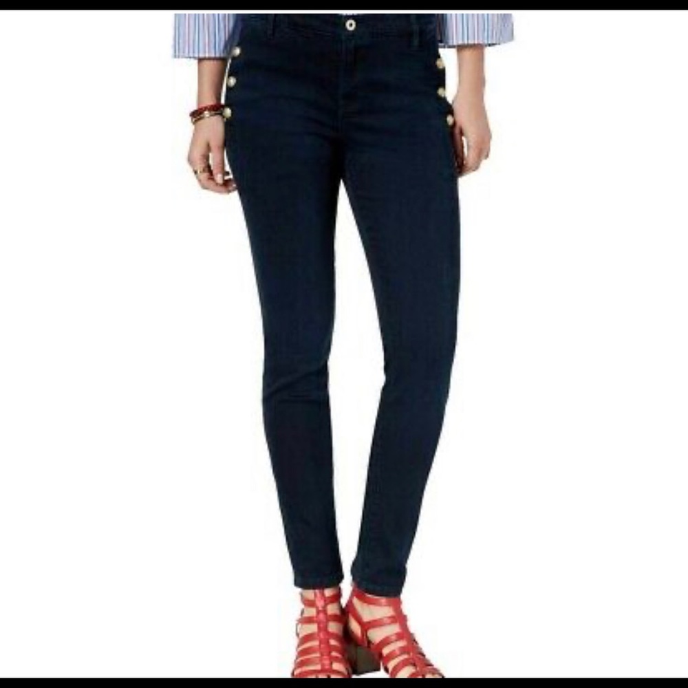 Tommy Hilfiger Midrise Greenwich Skinny Jeans
